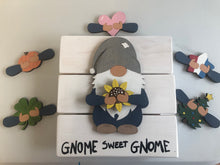 Gnome mini pallet with interchangeable seasons Take Home Kit (scheduled curbside pick up only)