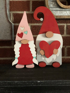 Boy & Girl Gnome stand up Home Kit